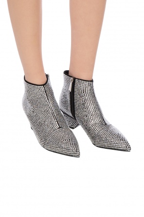 Embellished heeled ankle boots, zdjęcie 2 Embellished heeled ankle boots od Balmain